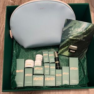 La Mer Skincare Gift Set – 18 Pieces (Incl. Pouch) | Brand New